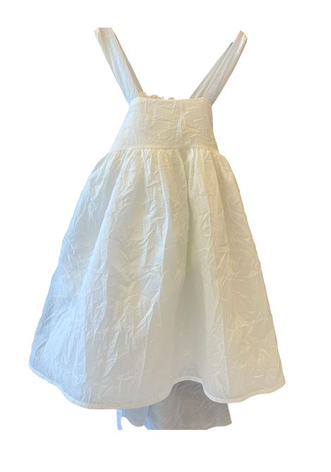 Abito bianco CUCU' LAB | CEREMONY BOWSTROPICCIO